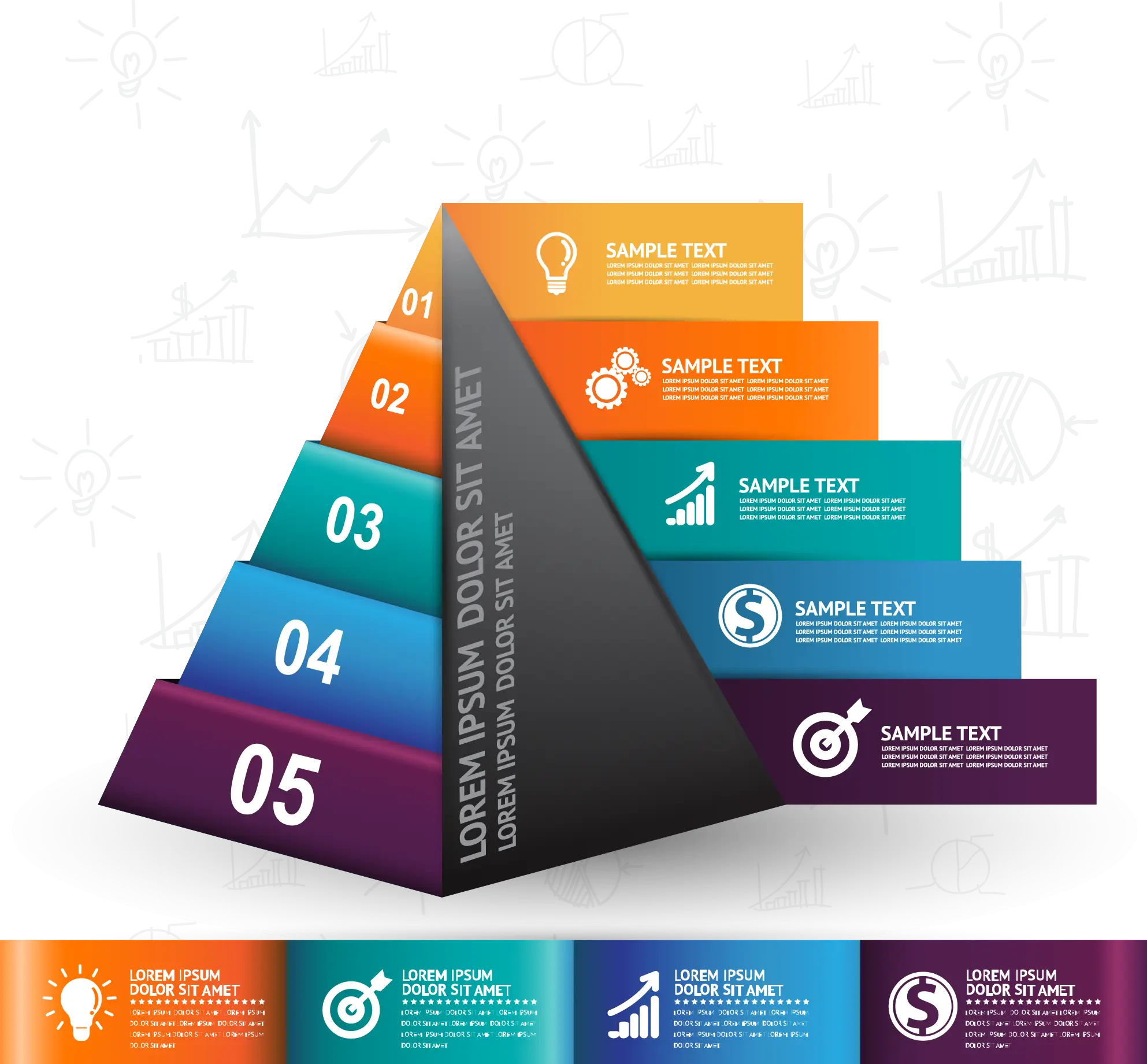 Colorful Infographic for Data Presentation