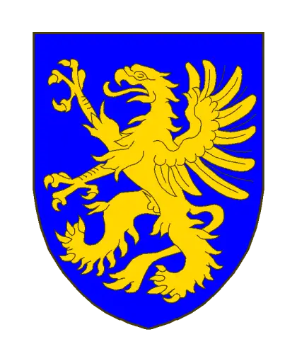 Heraldic Griffin Shield Emblem
