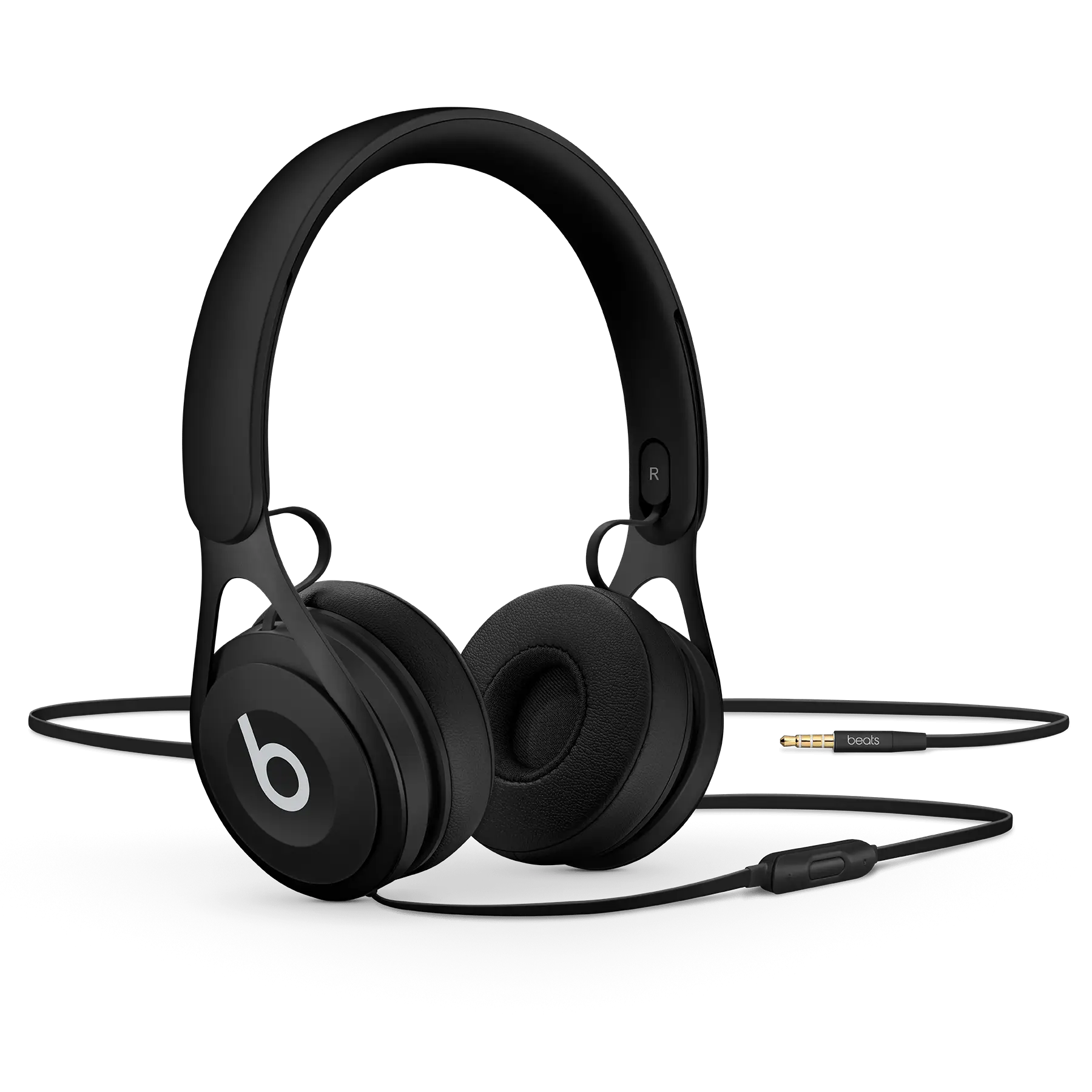Black Over-Ear Headphones with Wired Connection