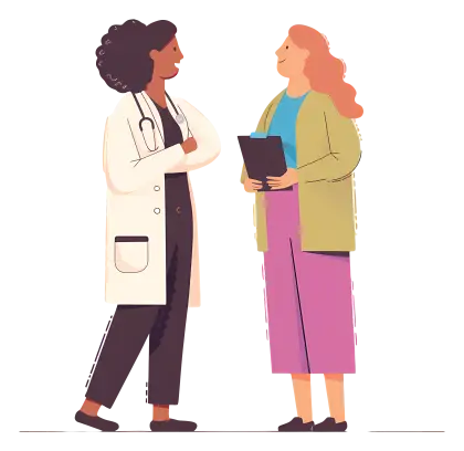 Doctor and Patient Consultation