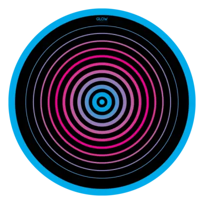 Colorful Concentric Circles Pattern