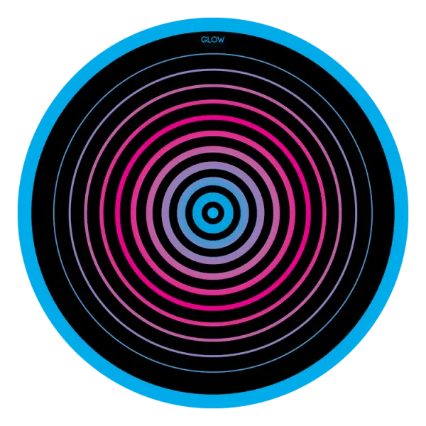 Colorful Concentric Circles Pattern