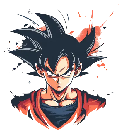 Anime Character with Spiky Hair