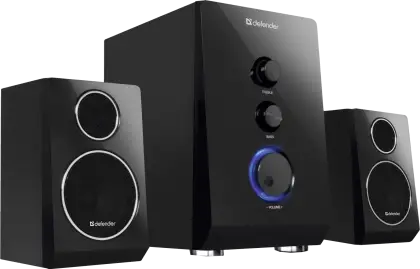 Black Speaker System for High-Quality Audio