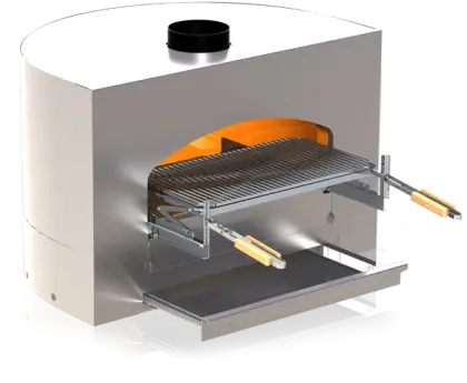 Outdoor Pizza Oven with Grill