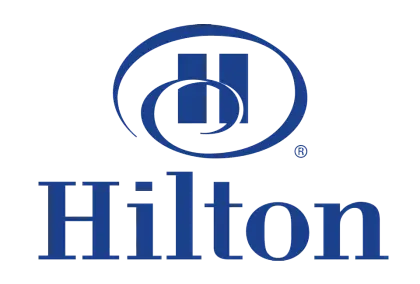 Hilton Blue Logo for Hospitality Branding