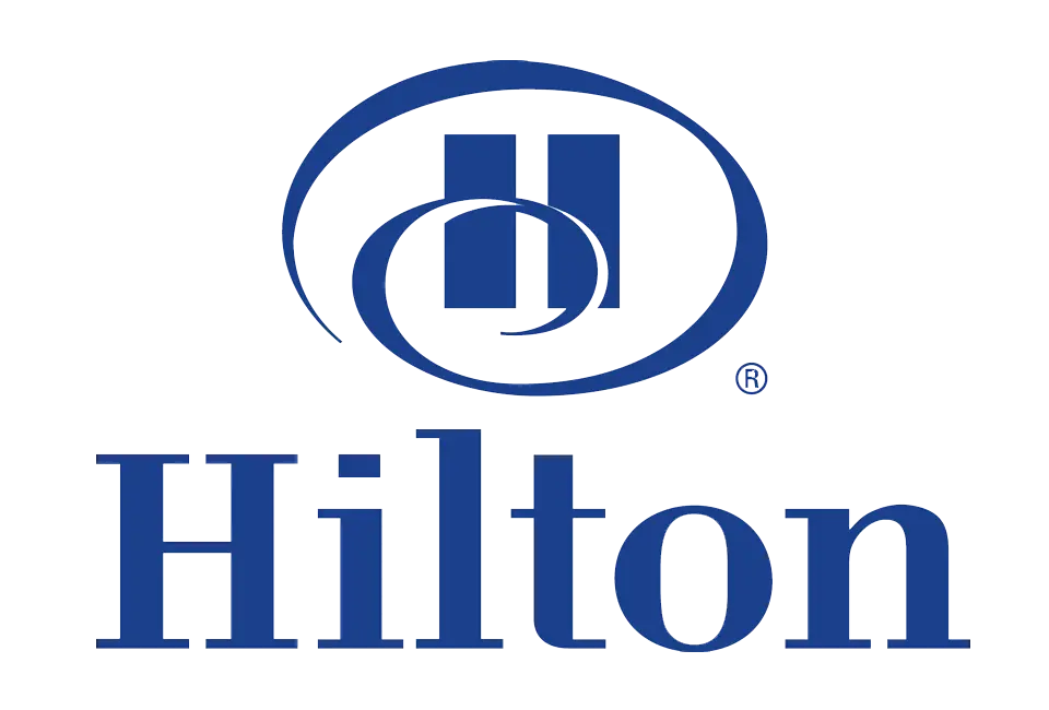 Hilton Blue Logo for Hospitality Branding