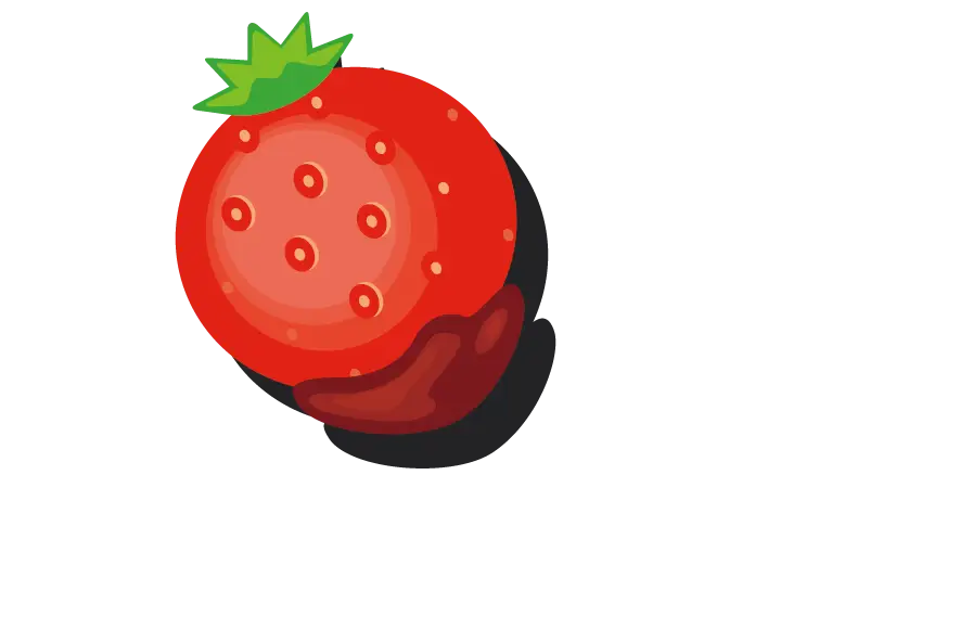 Cartoon Strawberry Illustration