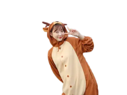 Person in Deer Costume