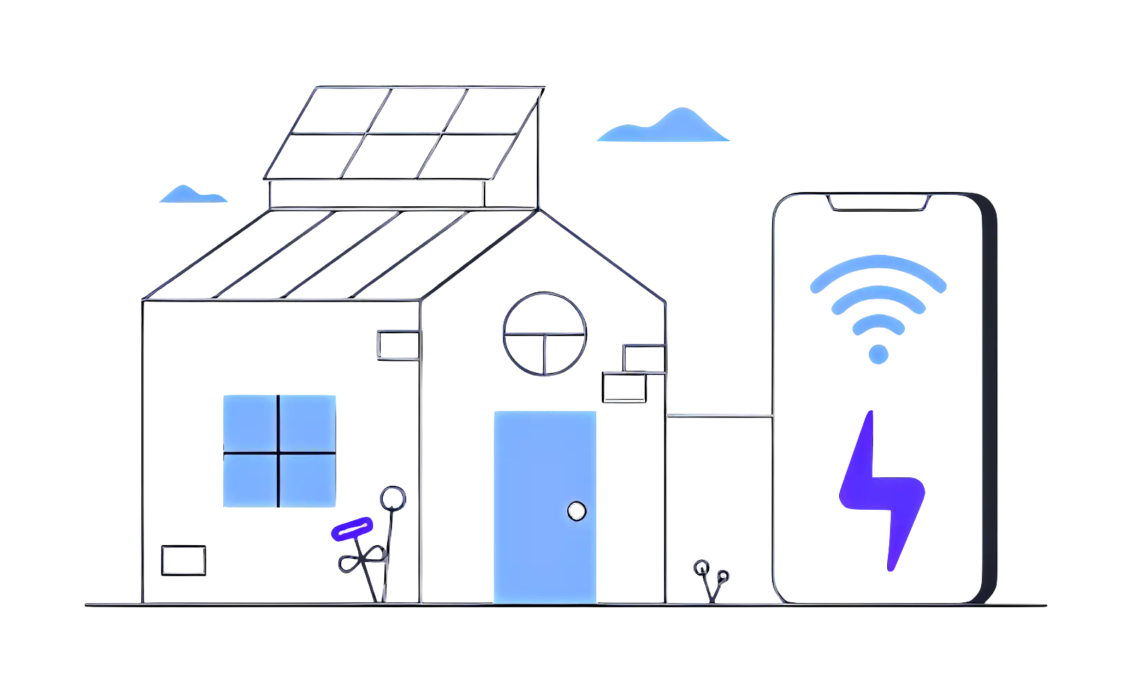 Smart Home with Connected Devices
