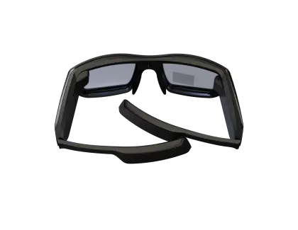 Black 3D Glasses for Entertainment