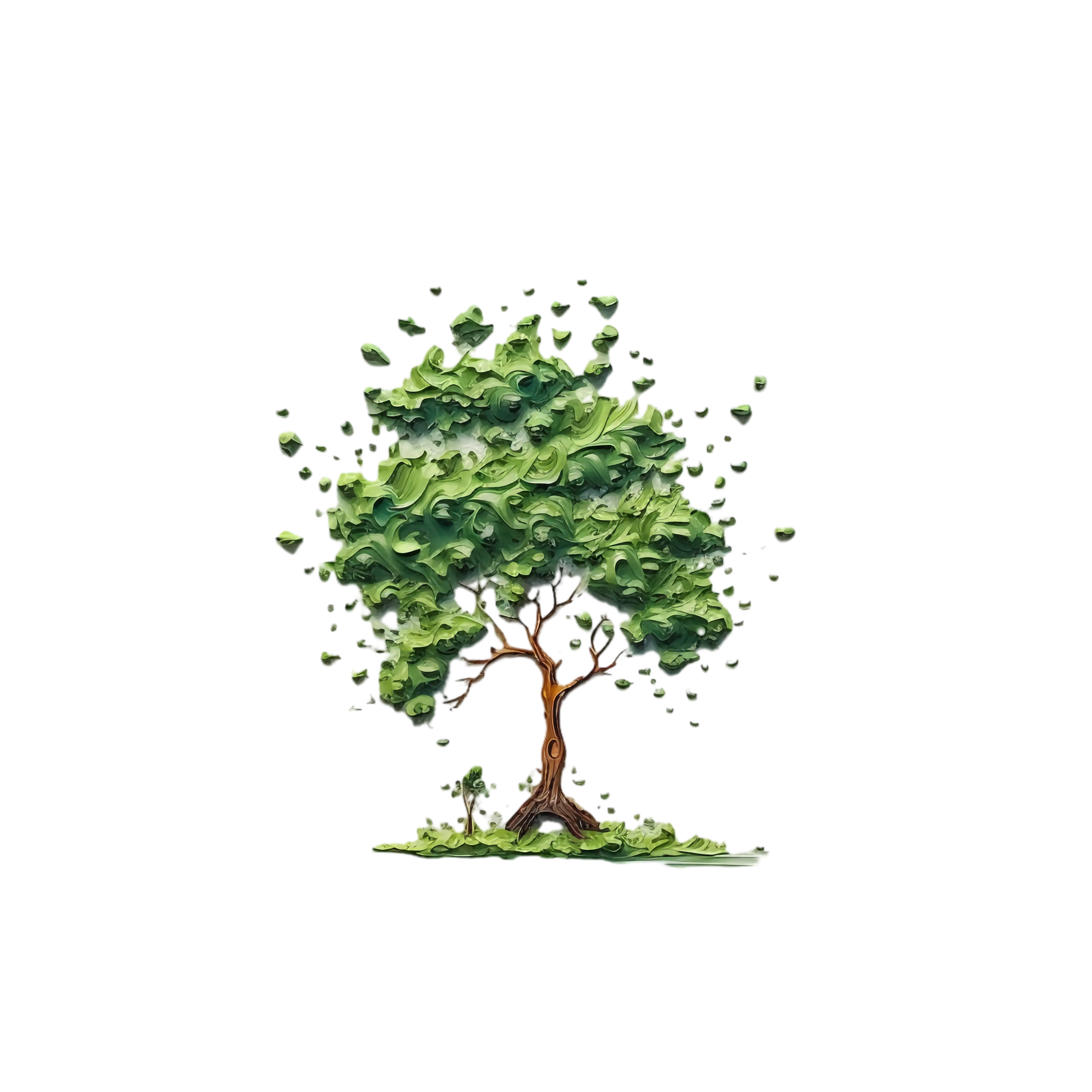 Green Tree Illustration