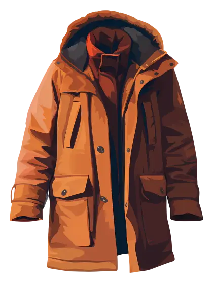 Stylish Winter Coat with Hood