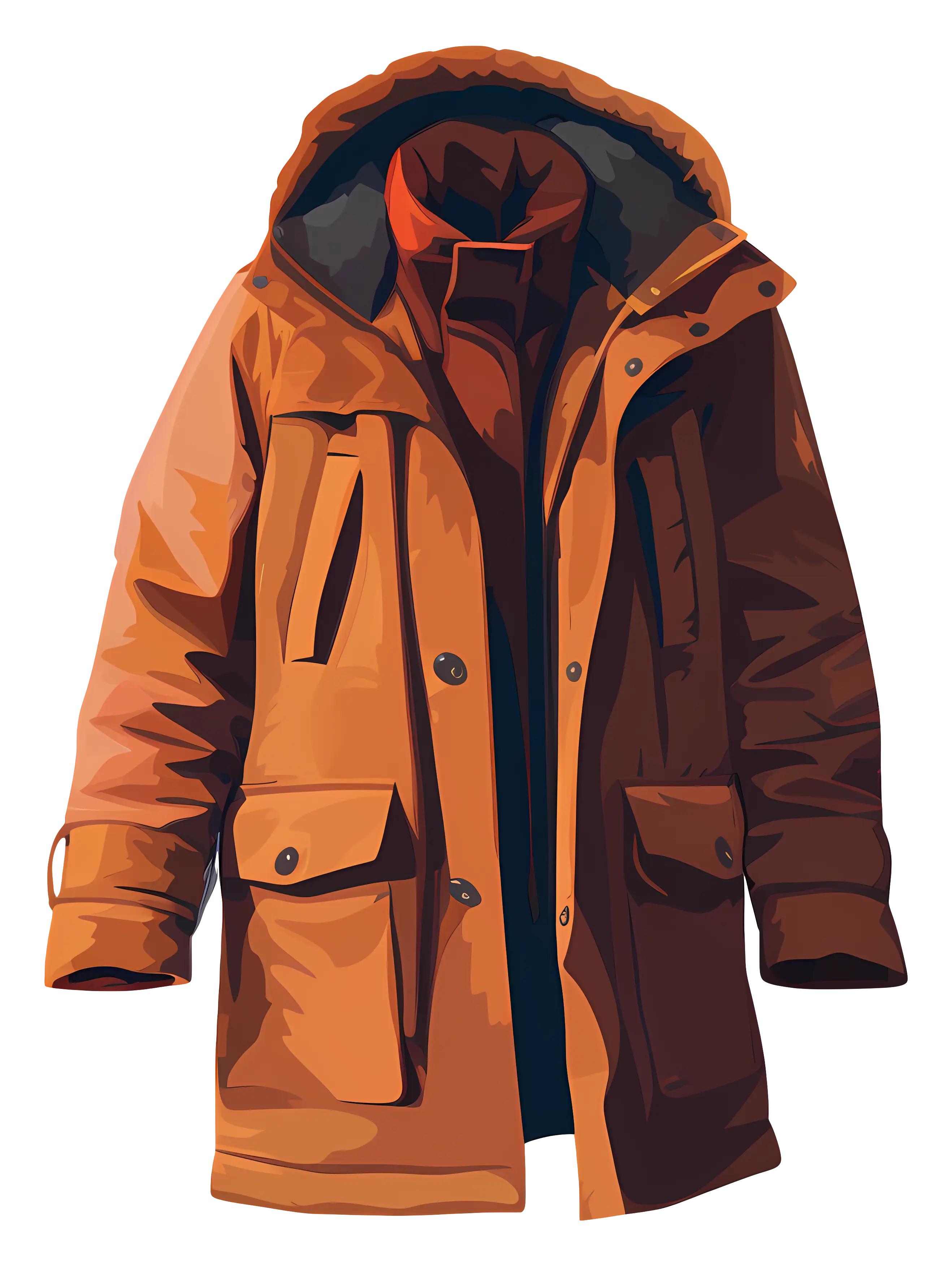 Stylish Winter Coat with Hood