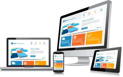 Illustration of Responsive Design on Multiple Devices