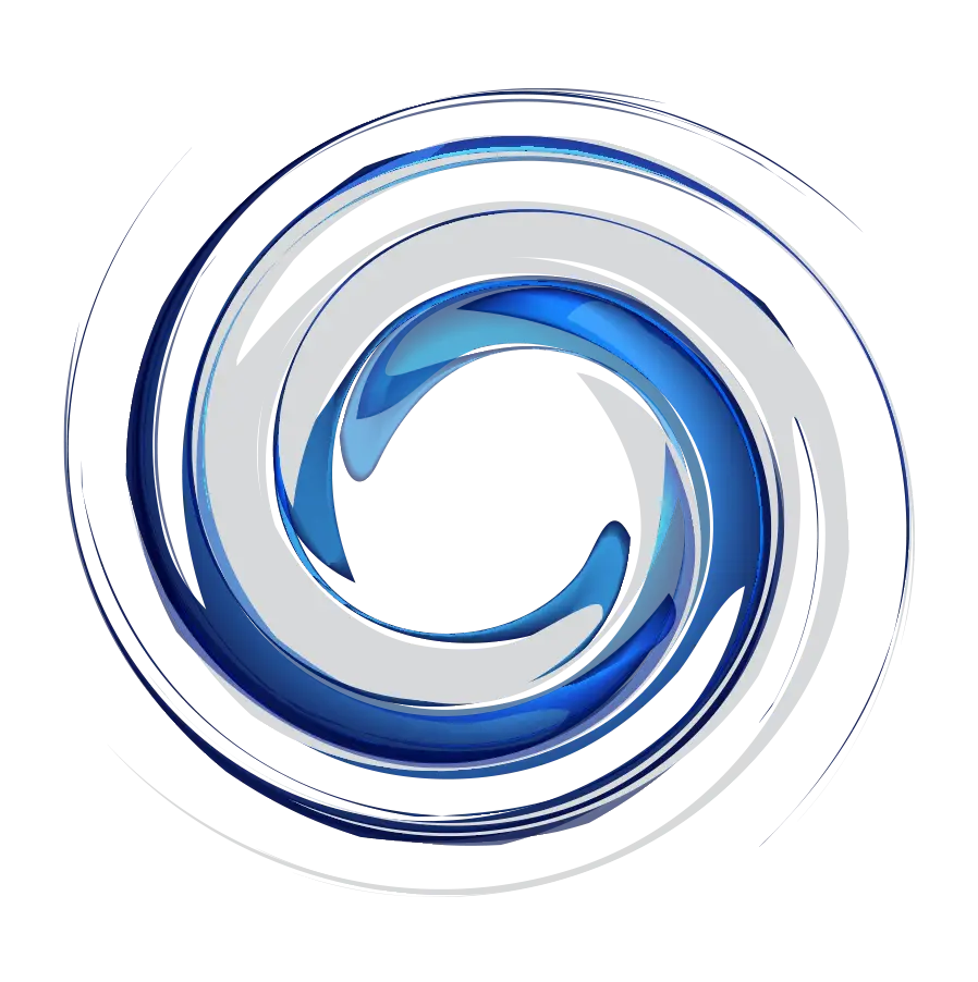 Blue Swirl Design