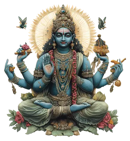 Ornate Multi-Armed Goddess