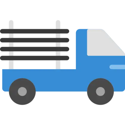 Blue Truck Illustration