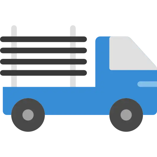 Blue Truck Illustration