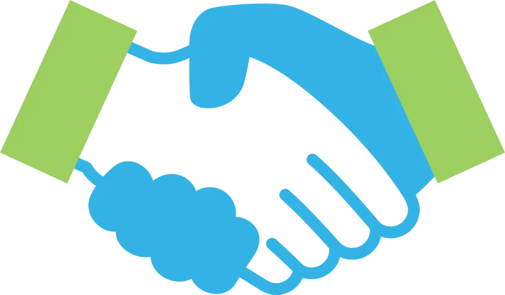 Handshake Icon for Partnership Symbol