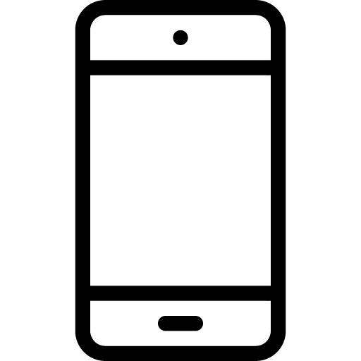 Minimalist Mobile Phone Icon
