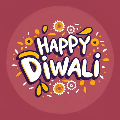 Happy Diwali Text