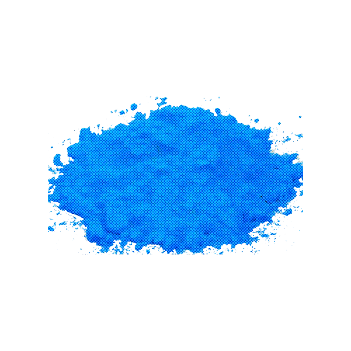 Abstract Blue Color Splash Design