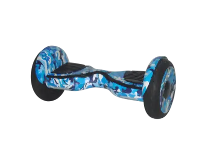 Blue Camo Hoverboard Design