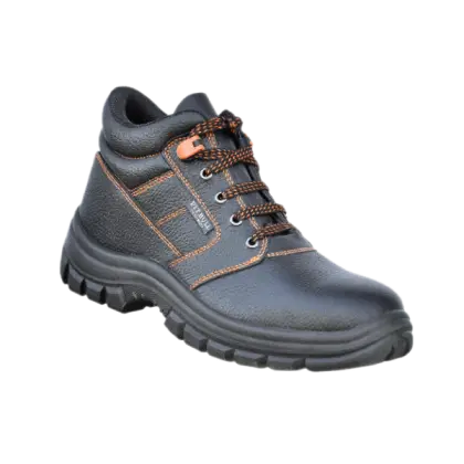 Black Safety Boot for Workplace Protection