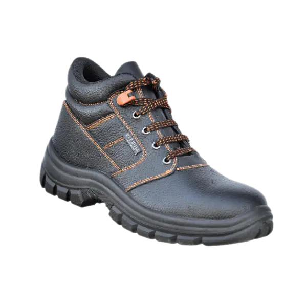 Black Safety Boot for Workplace Protection
