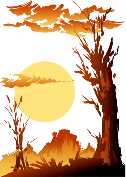 Sunset Nature Scene