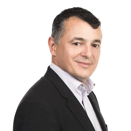 Portrait of Professional Man in Formal Suit