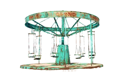Rusty Old Carousel