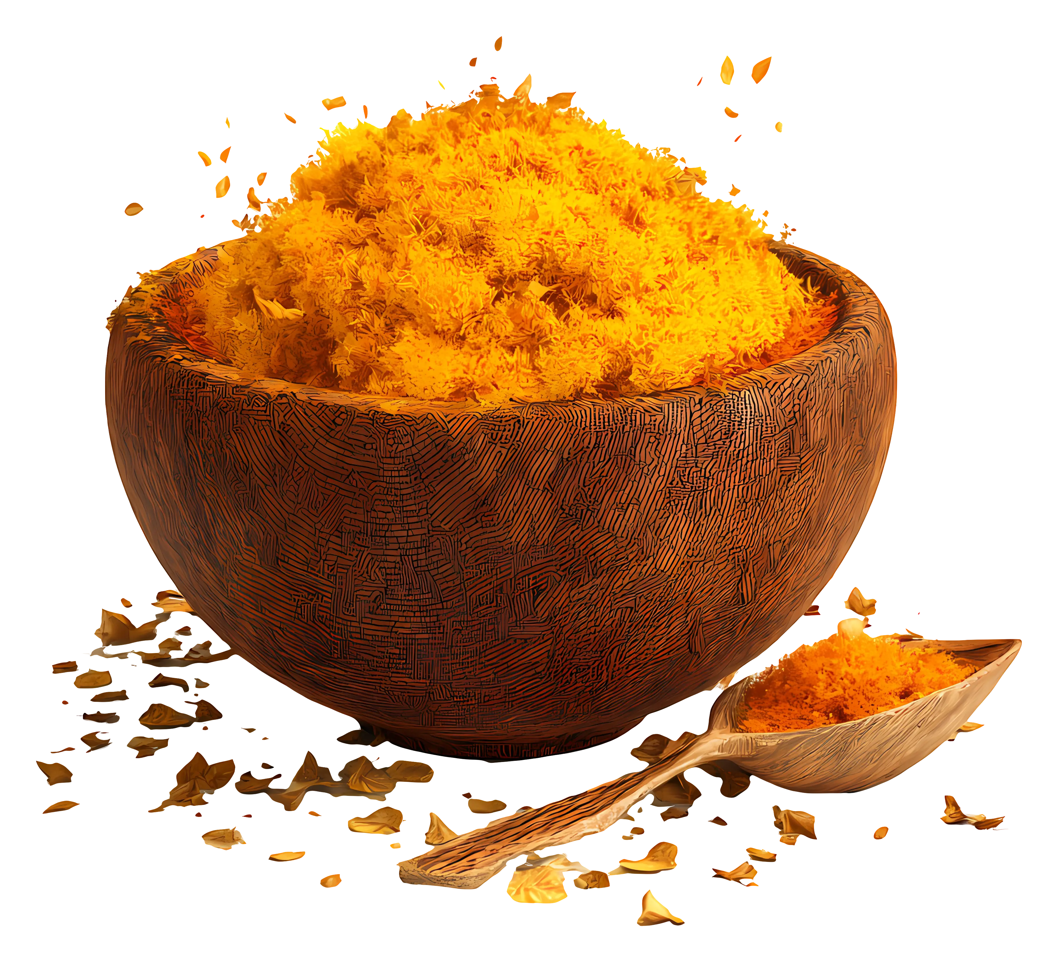 Bowl of Spices for Culinary Use