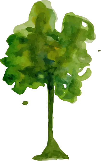 Watercolor Tree Art