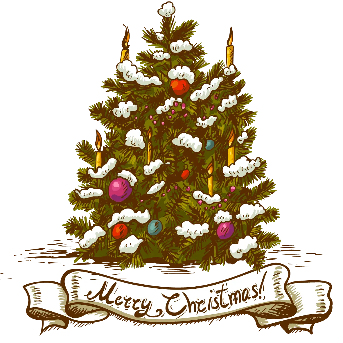 Decorated Christmas Tree