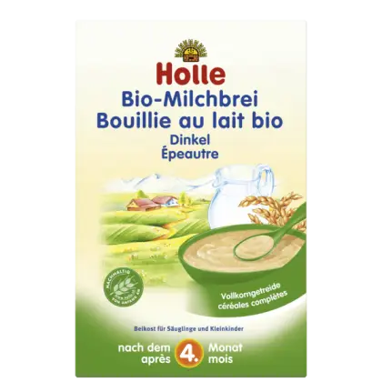 Organic Baby Cereal with Milk