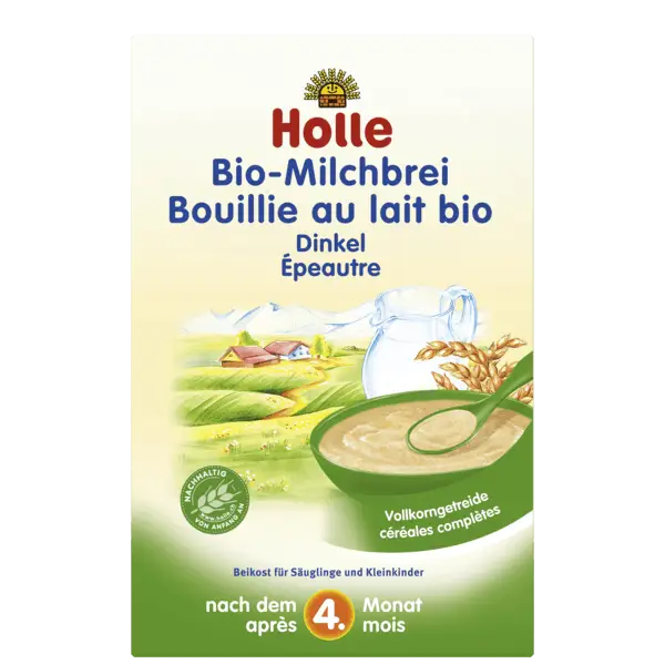 Organic Baby Cereal with Milk