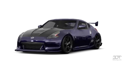 Purple Sports Car Illustration
