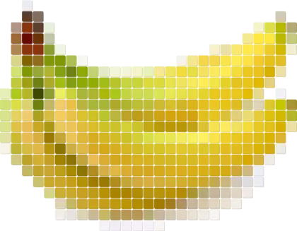 Pixelated Banana