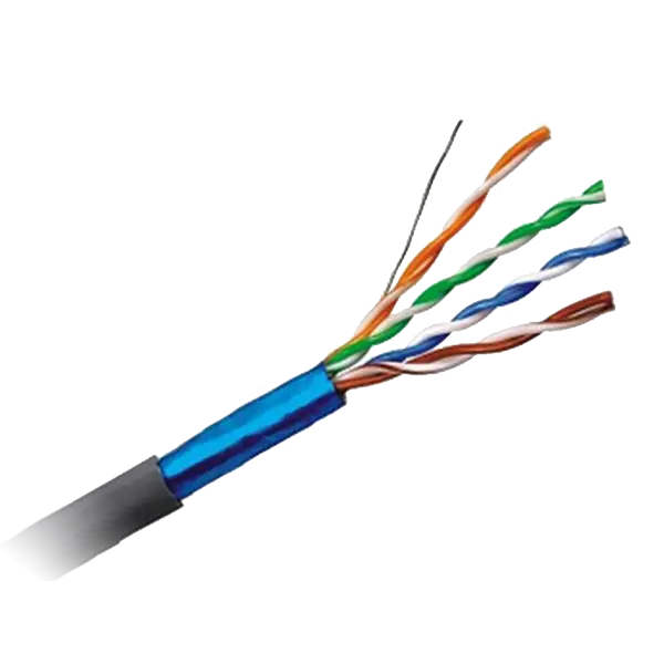 Network Cable with Exposed Wires