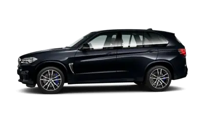 Black SUV Car Side View in Elegant Style