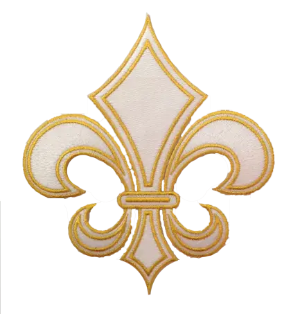 Fleur-de-lis Gold Decorative Symbol