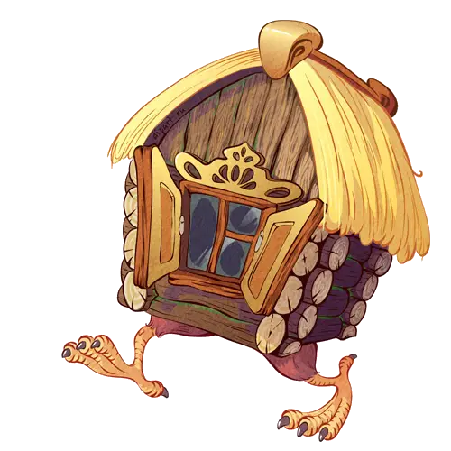 Fairy Tale House with Chicken Legs