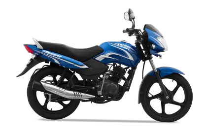 Blue Modern Motorcycle Design