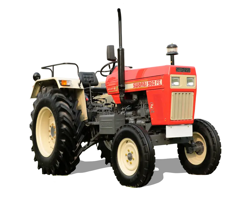 Red Farm Tractor Illustration
