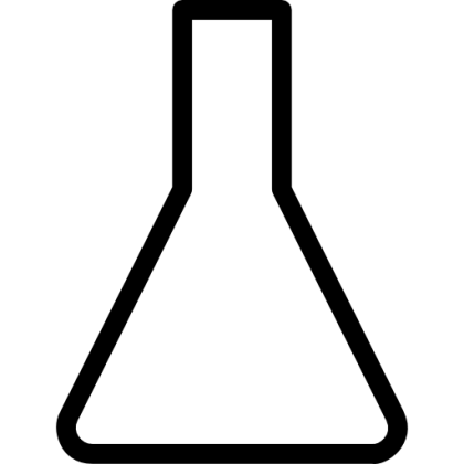 Erlenmeyer Flask Outline Icon