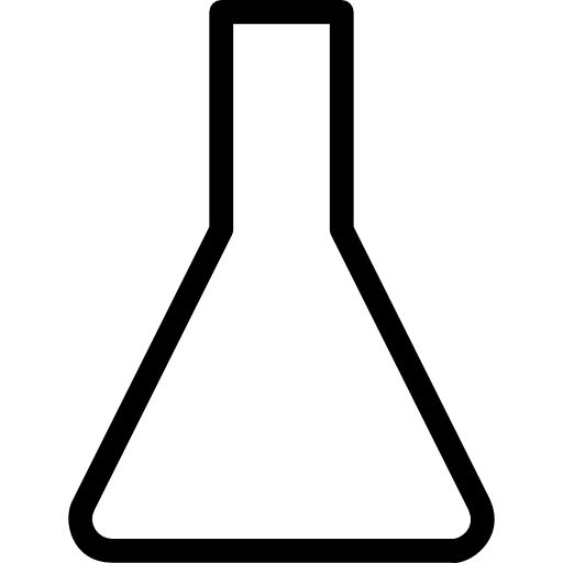 Erlenmeyer Flask Outline Icon