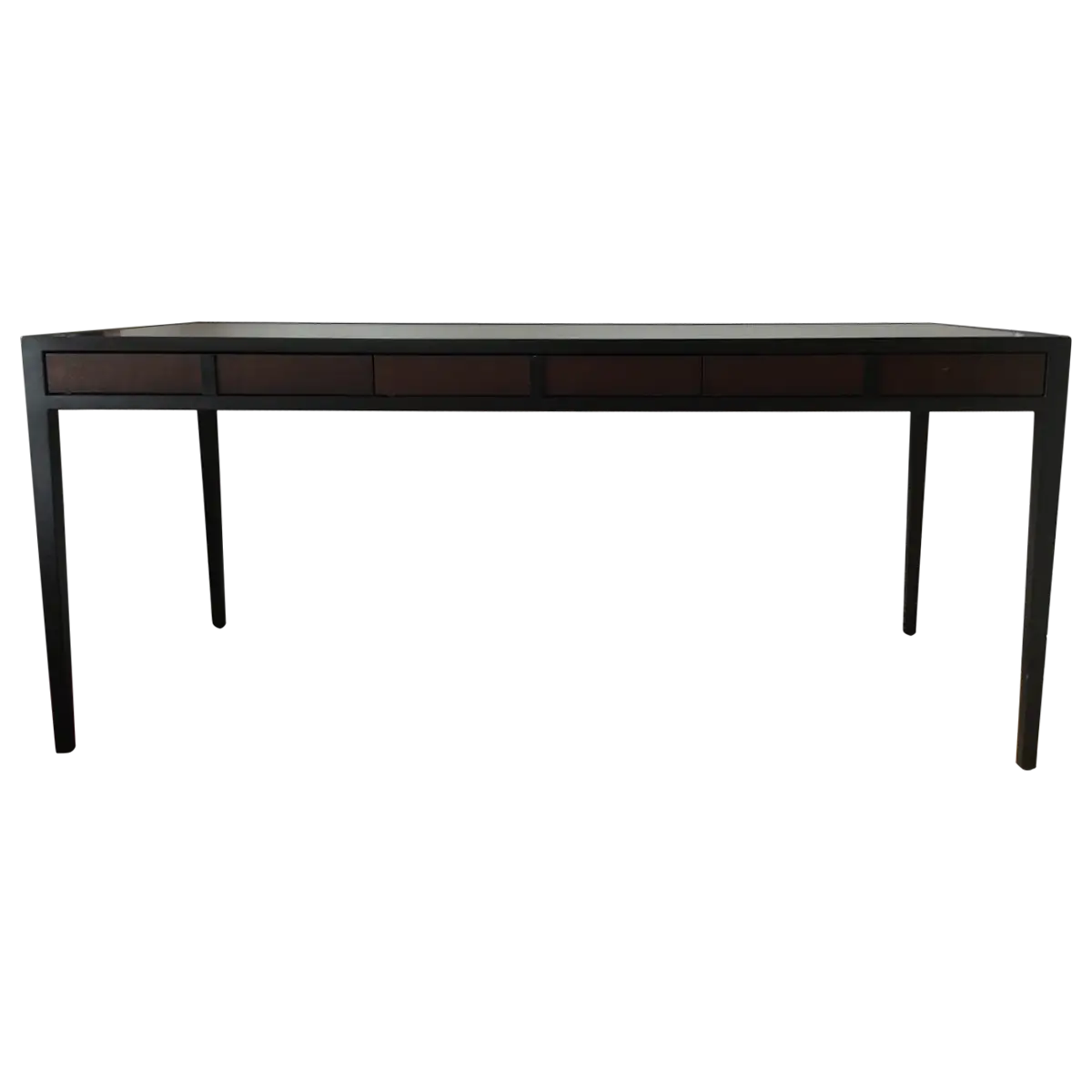 Minimalist Black Desk