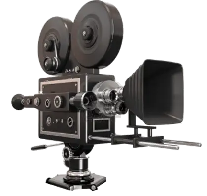 Vintage Film Camera for Movie Production